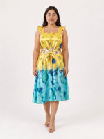 Shauna Yellow and Aqua - Image 3