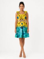 Shauna Yellow and Aqua